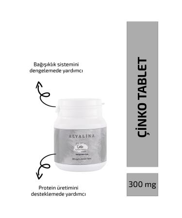 alyalina Zinc Tablet Volume 60 Tablets