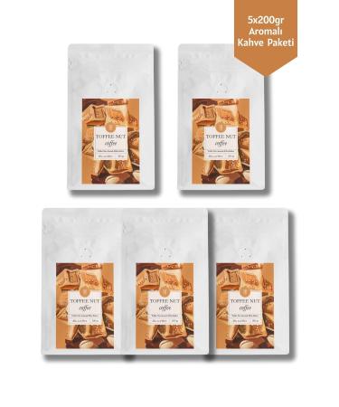 Mim and More 5x200gr Toffee Nut Flavored Coffee Package