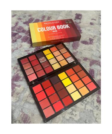 Revolution Color Book CB 03 Shadow Palette - Eyeshadow Palette - 2 eyeshadows BROKEN - Buy Online on GoSupps.com