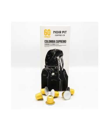 Noir Pit Coffee Co. Noir Pit Colombia Supremo 60 Capsules Coffee