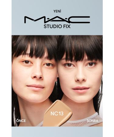 Mac 24 Hour Lasting Matte Foundation - Studio Fix Fluid Spf15 - Color: NC13 - 30ml - Buy Online on GoSupps.com