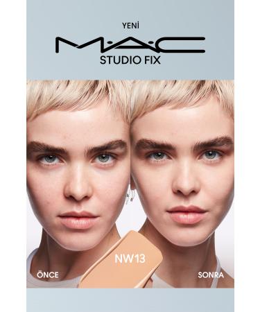 Mac 24 Hour Lasting Matte Foundation - Studio Fix Fluid Spf15 - Color: Nw13 - 30ml - Buy Online on GoSupps.com