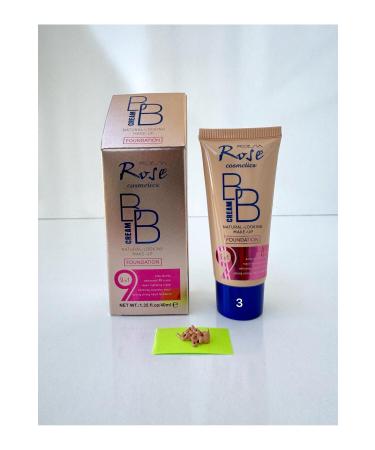 Roesia Rose Cosmetics Rose 9IN1 BB Cream Foundation 40 ml