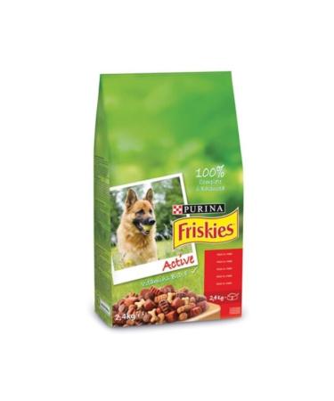 Friskies Purina Friskies Active Meaty Adult Dog Dry Food 2.4 Kg