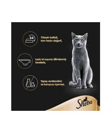SHEBA Chicken Adult Cat Wet Food 85 gr (12 PIECES) - Buy Online on GoSupps.com