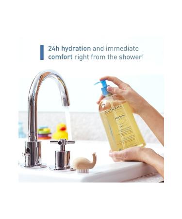 Bioderma Atoderm Huile de Douche 1 Liter (Rinse-off Shower Oil for Dry Sensitive and Atopic Skin) - Buy Online on GoSupps.com