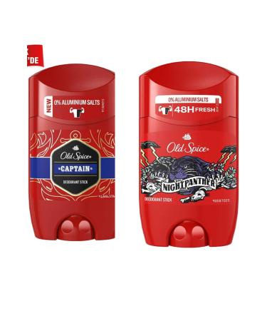 Old Spice Stick 50 ml Captain+Old Spice Stick Deodorant 50 ml Night Panther - Buy Online on GoSupps.com