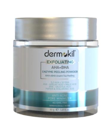Dermokil Peeling Effective AHA+BHA+Niacinamide Enzyme Powder Peeling 50 gr