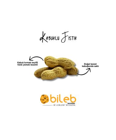bileb serinhisar bi leblebi'de me Roasted Peanut in Shell 1 Kg