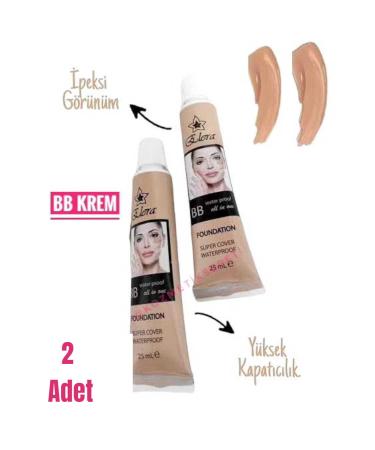 Elera 2 Pieces 01-02 No Tones Concealer Super Bb Matte Foundation 25 ml - Buy Online on GoSupps.com