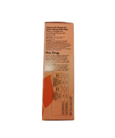 HerbalLive D3 + K2 Supplementary Vitamin 20 Ml Dropper Glass Bottle - Buy Online on GoSupps.com