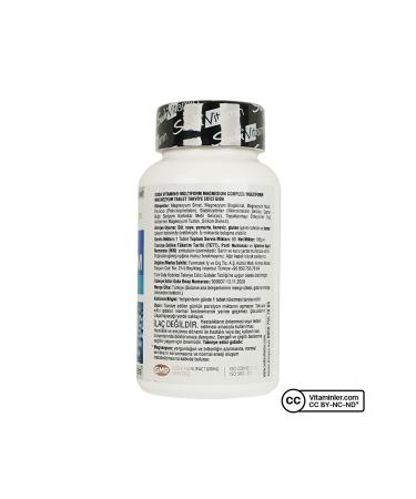 Collagen in Water Vitamin Magnesium Complex in Water 60 Tablets - Buy Online on GoSupps.com