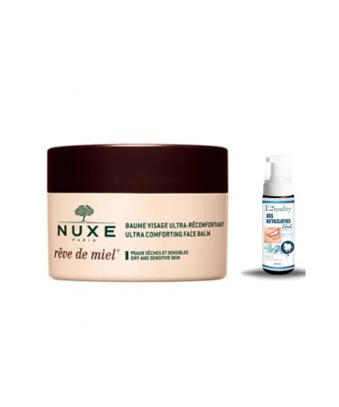 Nuxe Reve De Miel Ultra Comforting Face Balm 50 ml + Gift Teeth Whitening Foam