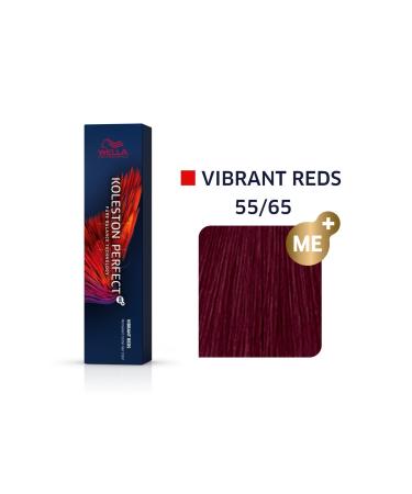 wella Professionals KOLESTON PERFECT ME+ 55/65 VIBRANT REDS LONG LASTING HAIR DYE 60 ML GKHAIR1346