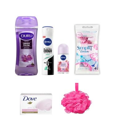 NIVEA Women's Skin Care and Bath Set