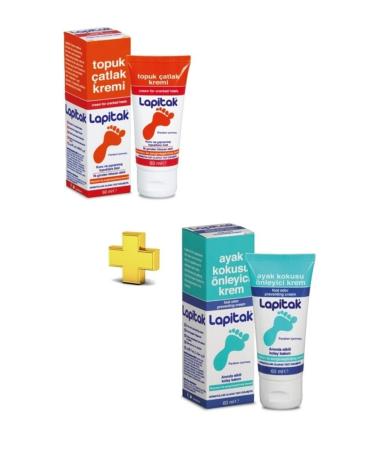 Lapitak Heel Crack Cream 60 ml + Foot Odor Prevention Cream 60 ml