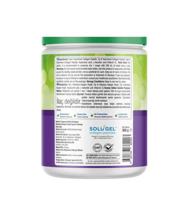 Natures Supreme Multi Collagen Powder 300 gr Unflavored - Buy Online on GoSupps.com