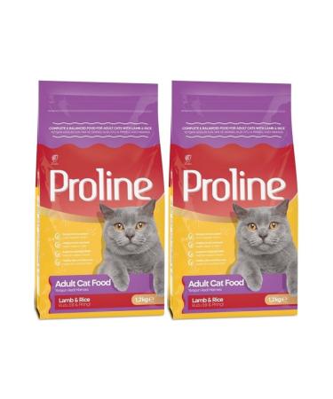 Proline Proline Cat Food Adult Lamb & Rice 1.2 Kg. (2 PIECES)