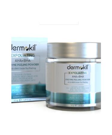 Dermokil Peeling Effective AHA+BHA+Niacinamide Enzyme Powder Peeling 50 gr - Buy Online on GoSupps.com