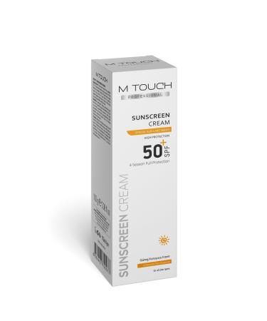 mtouch M TOUCH - 50 + SPF SUN PROTECTIVE CREAM - 100 ML - SUNSCREEN CREAM - Buy Online on GoSupps.com