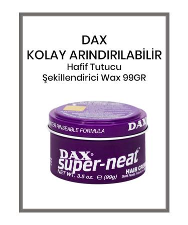 Dax Super Neat 99 Gr - Lightweight Styling Wax