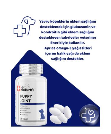 Dr. Nature's Drnatures Dog Puppy Joint Puppy Joint Support Nutritional Supplement - Buy Online on GoSupps.com