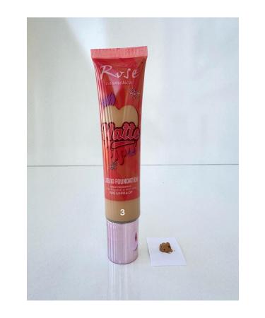 Roesia Rose Cosmetics Rose Matte Liquid Foundation
