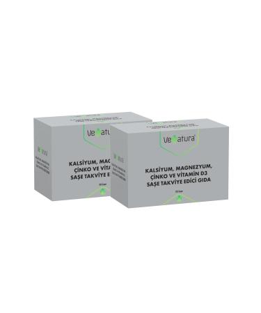 Venatura Calcium Magnesium Zinc and Vitamin D3 30 Sachets 2 Pieces