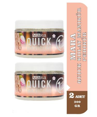 Mara Quick Easy Manicure Pedicure 300 ml 2 Pieces