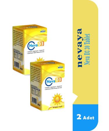 Nevaya Neva D3 30 Tablets 2 Pieces