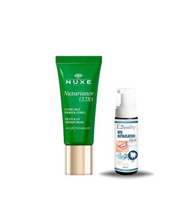 Nuxe Nuxuriance Ultra Eye and Lip Cream 15 ml + Gift Teeth Whitening Foam