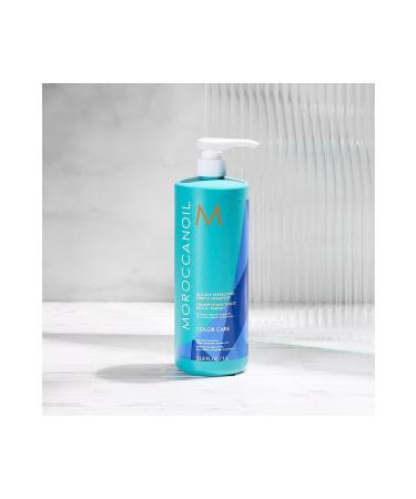 Moroccanoil Blonde Perfecting Purple Shampoo-Color Protecting Shampoo for Light Hair (1000 ml) CYT6413797464