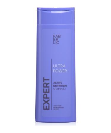Faberlic Expert Series Nourishing Shampoo for All Hair Types Ultra Power - 400 ml