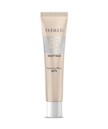 Farmasi BB Cream Beauty Balm Hydraing Effect 15 SPF Protection 03 number 30 ml