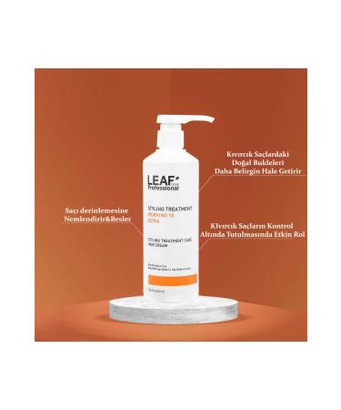 leafcolor Professional Curl Defining Hair Care Cream for Curly and Wavy Hair 500ml - Buy Online on GoSupps.com