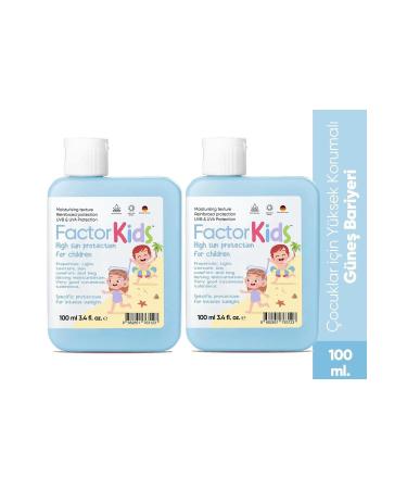 Factor Kids Sun Cream Spf50 100 ml 2 Pieces