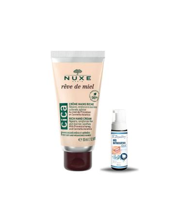 Nuxe Reve De Miel Cica Rich Hand Cream 50 ml + Gift Teeth Whitening Foam