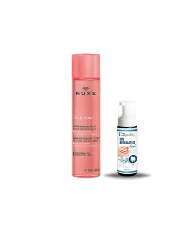 Nuxe Very Rose Moisturizing Peeling Lotion 150 ml + Teeth Whitening Foam