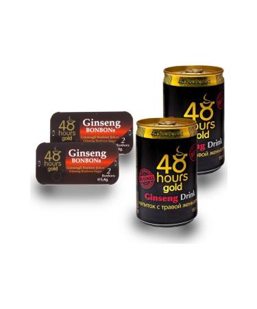 Mardinal Ginseng Drink 2 'li 48 Hours Gold Ginseng Bonbon 2 'li 48 Hours Gold 4-piece set