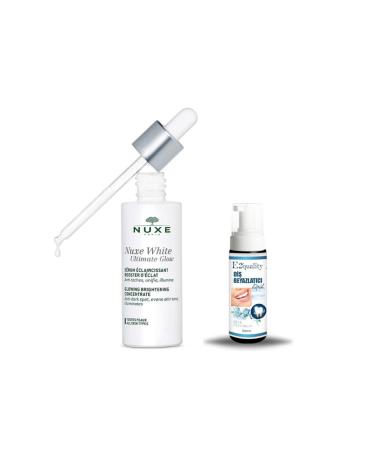 Nuxe White Ultimate Glow Brightening Serum 30 ml + Teeth Whitening Foam