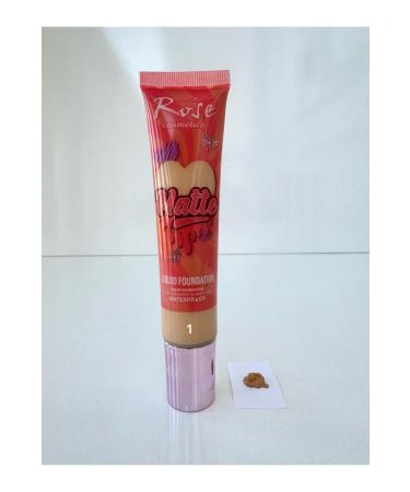 Roesia Rose Cosmetics Rose Matte Liquid Foundation