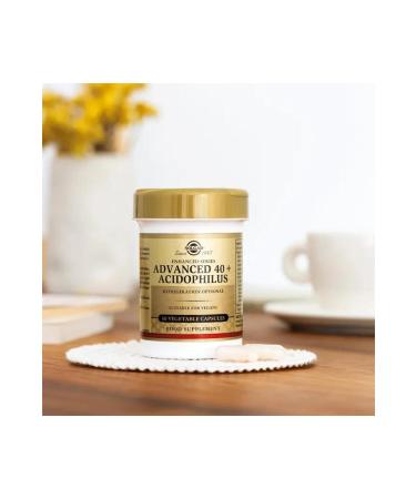 Solgar Advanced 40 Acidophilus 60 Capsules 2 Pieces - Buy Online on GoSupps.com