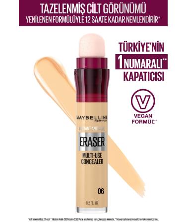 Maybelline New York Instant Anti Age Eraser Concealer - 06 Neutralizer