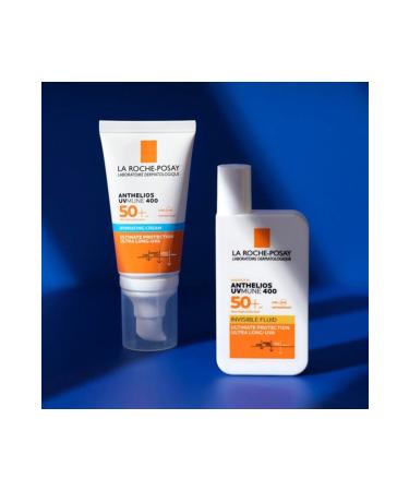 La Roche Posay Anthelios Uvmune 400 Hydrating Cream Spf50 50 ml 2 Pieces - Buy Online on GoSupps.com