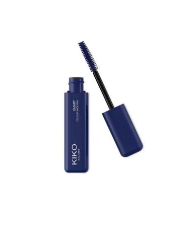 KIKO Smart Colour Mascara 07 Navy Blue - Creamy and Light Textured Panoramic Volume Effect Mascara