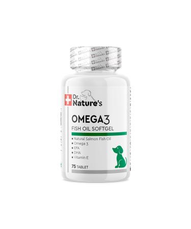 Dr. Nature's Natures Dog Omega Soft Gel 60 Pieces - Buy Online on GoSupps.com