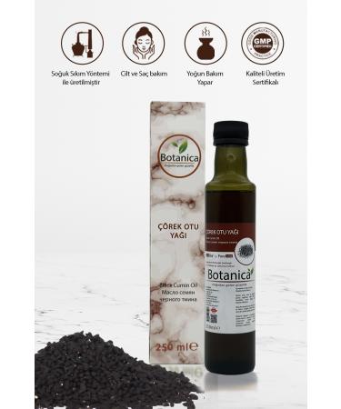 botanica Black Cumin - Nigella Sativa - (Immunity - Beautiful Appearance) Black Cumin Oil Care Oil 250 ml