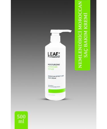 leafcolor Professional Moisturizing Moroccan Hair Care Cream 500ml