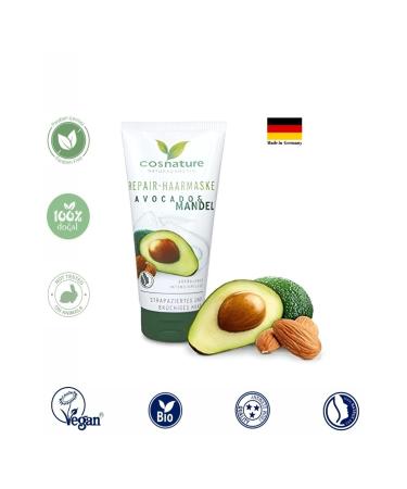 Cosnature Vegan Avocado and Almond Hair Repair Mask