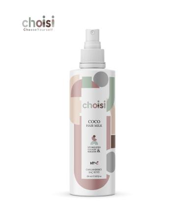 Choisi Revitalizing Hair Milk Hydrolized Collagen Keratin Coco Hair Milk 150 ml - Buy Online on GoSupps.com